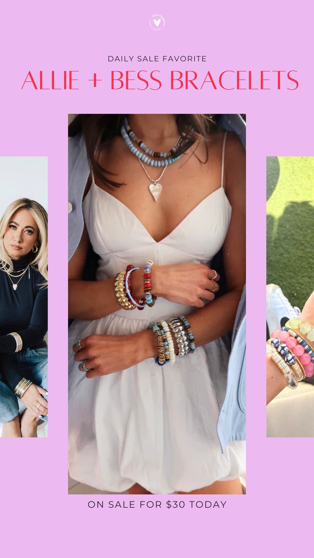 Allie and Bess bracelet sale! 

#LTKSeasonal #LTKSaleAlert