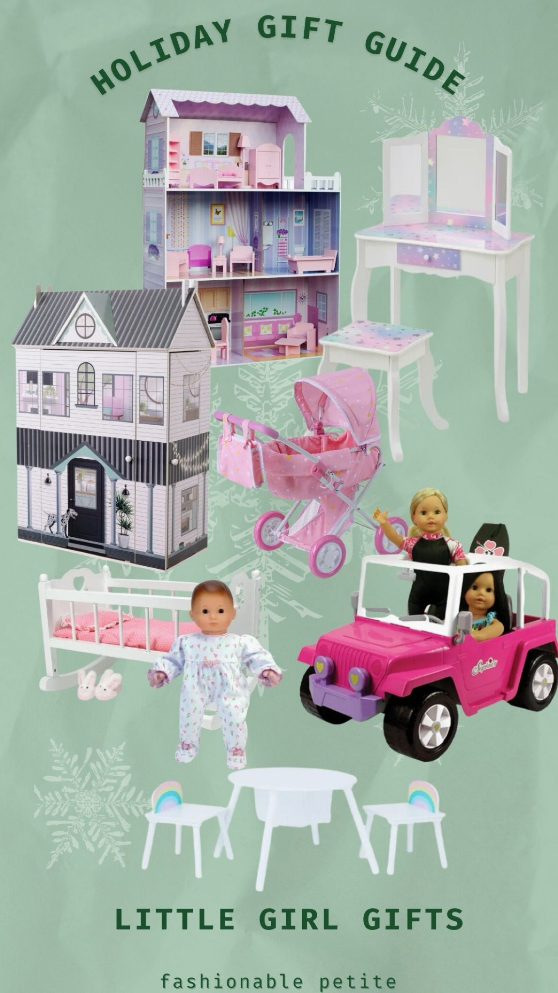 Little girl gift ideas! Doll houses, baby dolls, girl gifts, little girl, gifts for girls, kids gifts, gift guide, toddler gifts 

#LTKCyberWeek #LTKGiftGuide #LTKKids