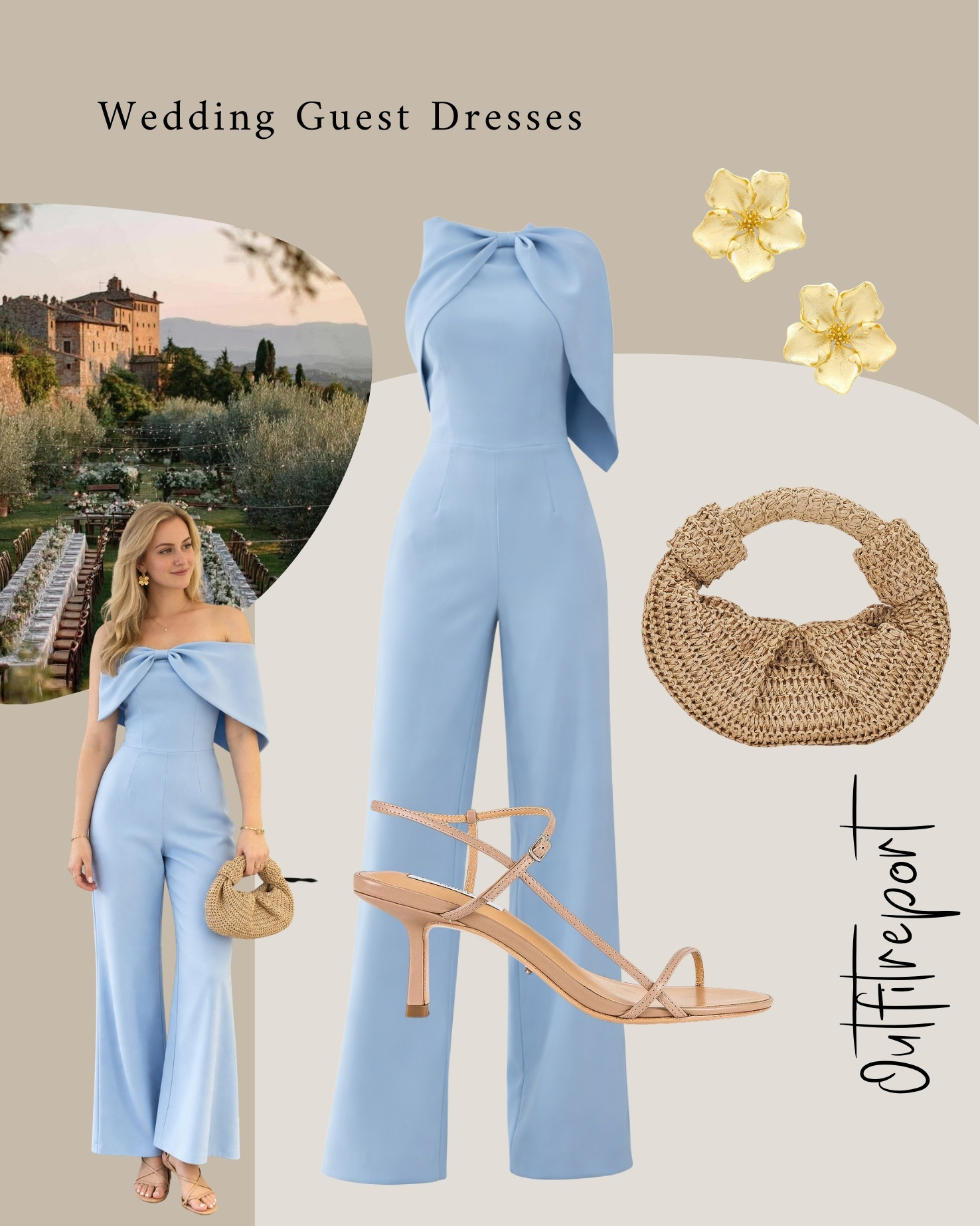 wedding guest dress by club L london, with heeled sandals, and a clutch 

 #LTKspring #LTKwedding #LTKdresses