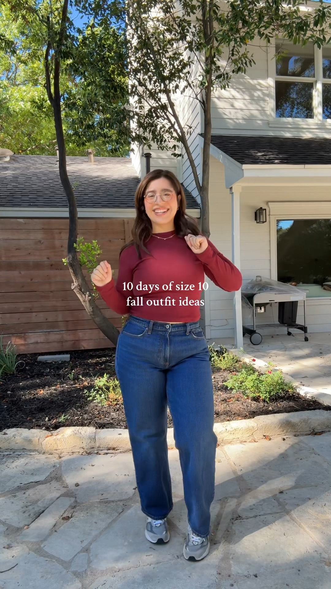 Size large in the shirt, 29 short in the jeans

#LTKMidsize #LTKHoliday #LTKSeasonal