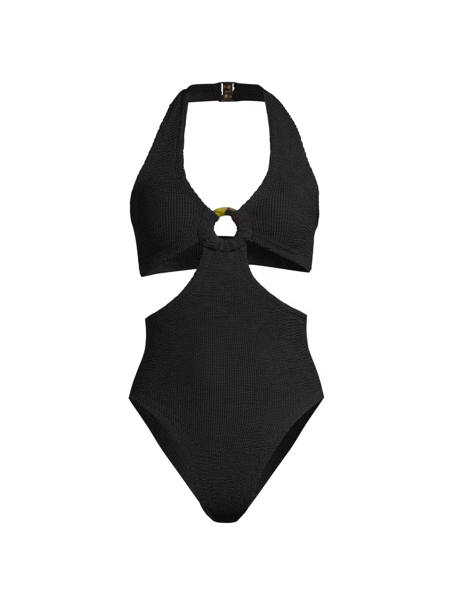 Ursula Halter Cutout One-Piece Swimsuit | Saks Fifth Avenue