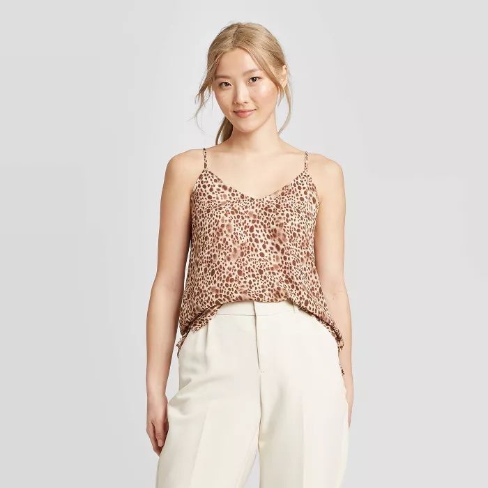 Women's Leopard Print Cami - A New Day™ | Target