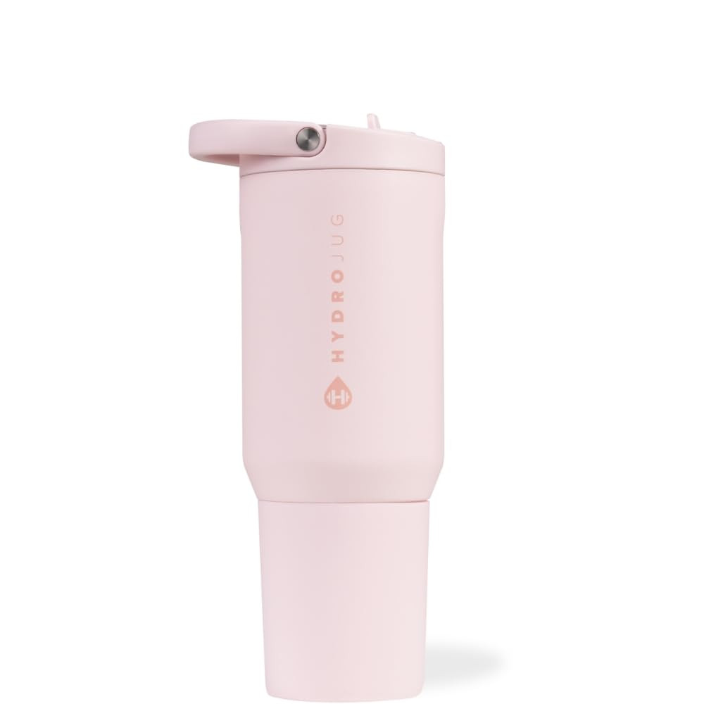 HydroJug Sport - Stainless Steel Tumbler with Straw, Vacuum Insulated, 20oz Leakproof Water Bottl... | Amazon (US)