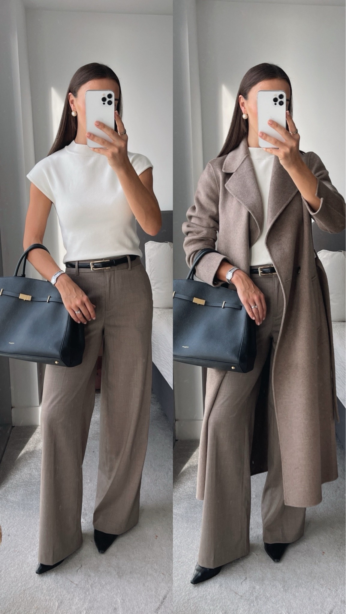 Loving this taupe brown for workwear atm 🤍🍨🫶🏽