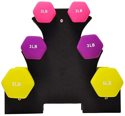 BalanceFrom GoFit All-Purpose Dumbbells in Pair, or Set with Rack | Amazon (US)