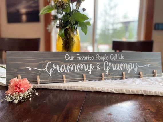 Grandparent Gift Our Favorite People Call Us Grandma and | Etsy | Etsy (US)