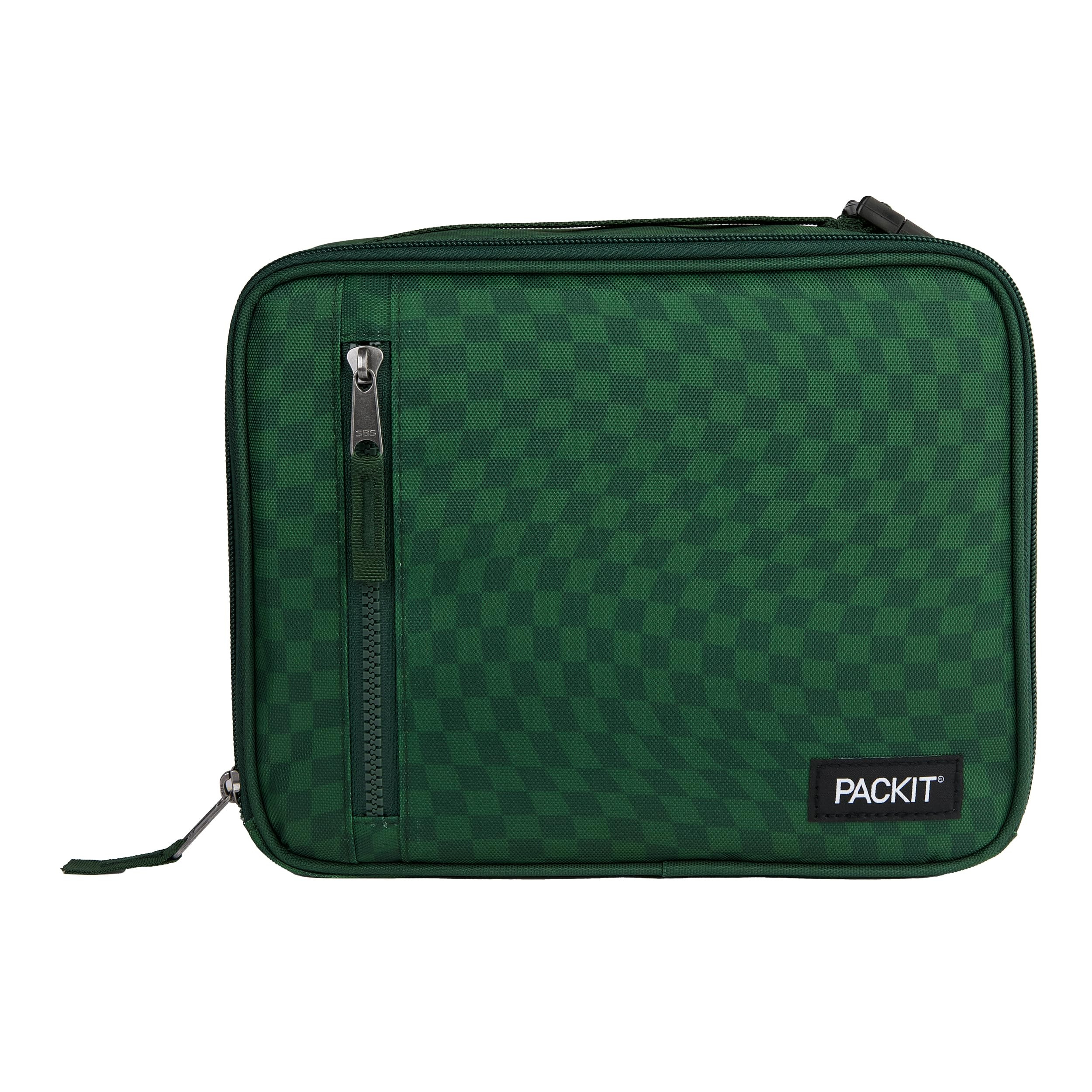 PackIt Freezable Classic Lunch Box, Checker Wave Olive, Built with ECOFREEZE Technology, Collapsi... | Amazon (US)
