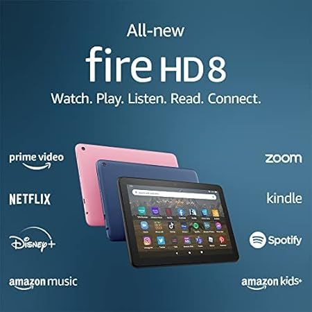 All-new Amazon Fire HD 8 tablet, 8” HD Display, 32 GB, 30% faster processor, designed for porta... | Amazon (US)