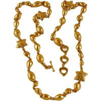 Vintage Ysl Yves Saint Laurent By Robert Goossens Sea Shells Textured Bracelet Necklace | Etsy (US)