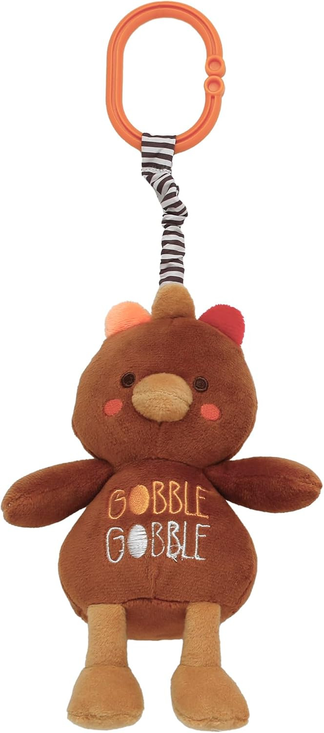 Baby Starters Magic Years Thanksgiving Turkey Chime Toy with Pull and Jiggle Vibration Feature an... | Amazon (US)