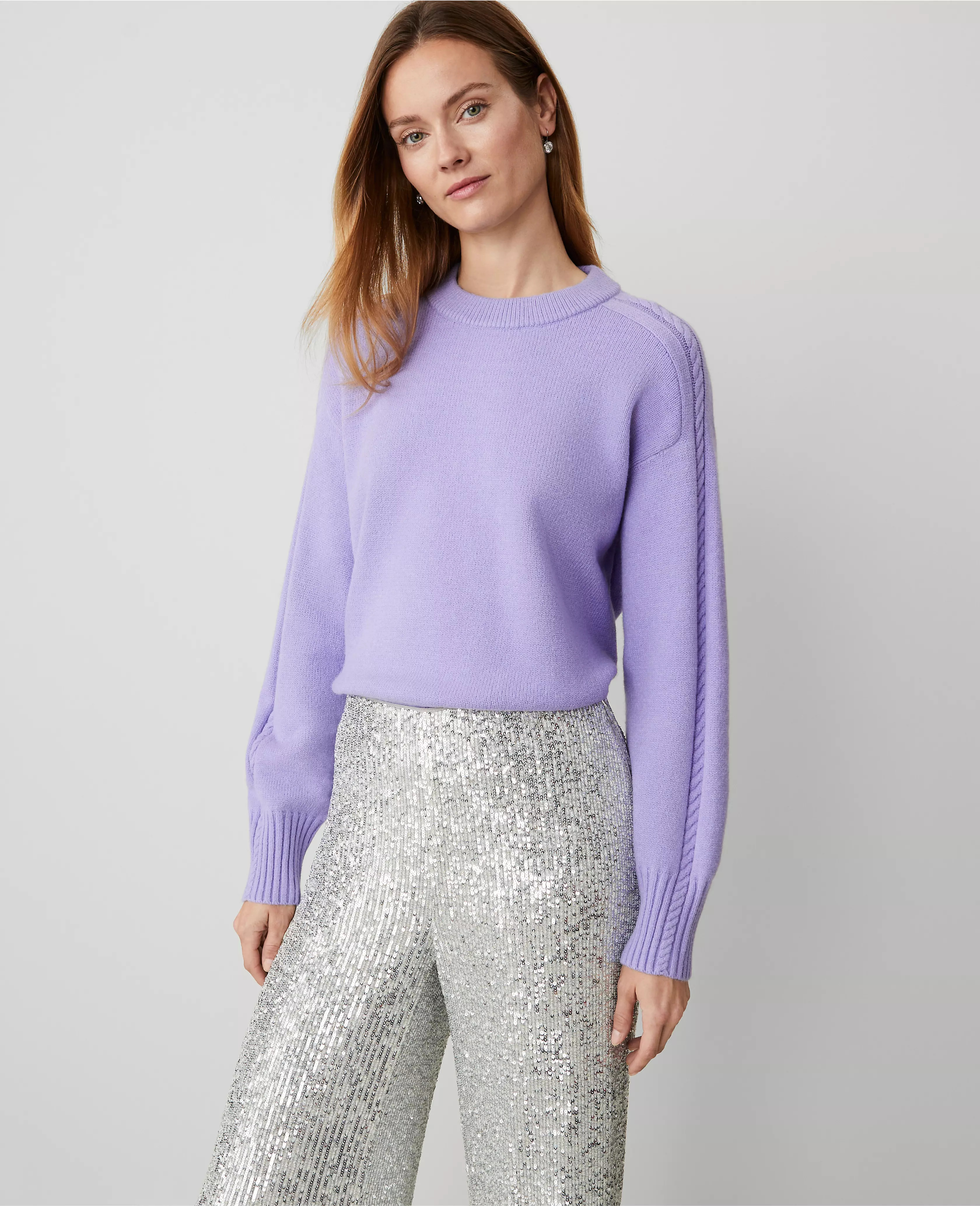 Cable Sweater | Ann Taylor (US)