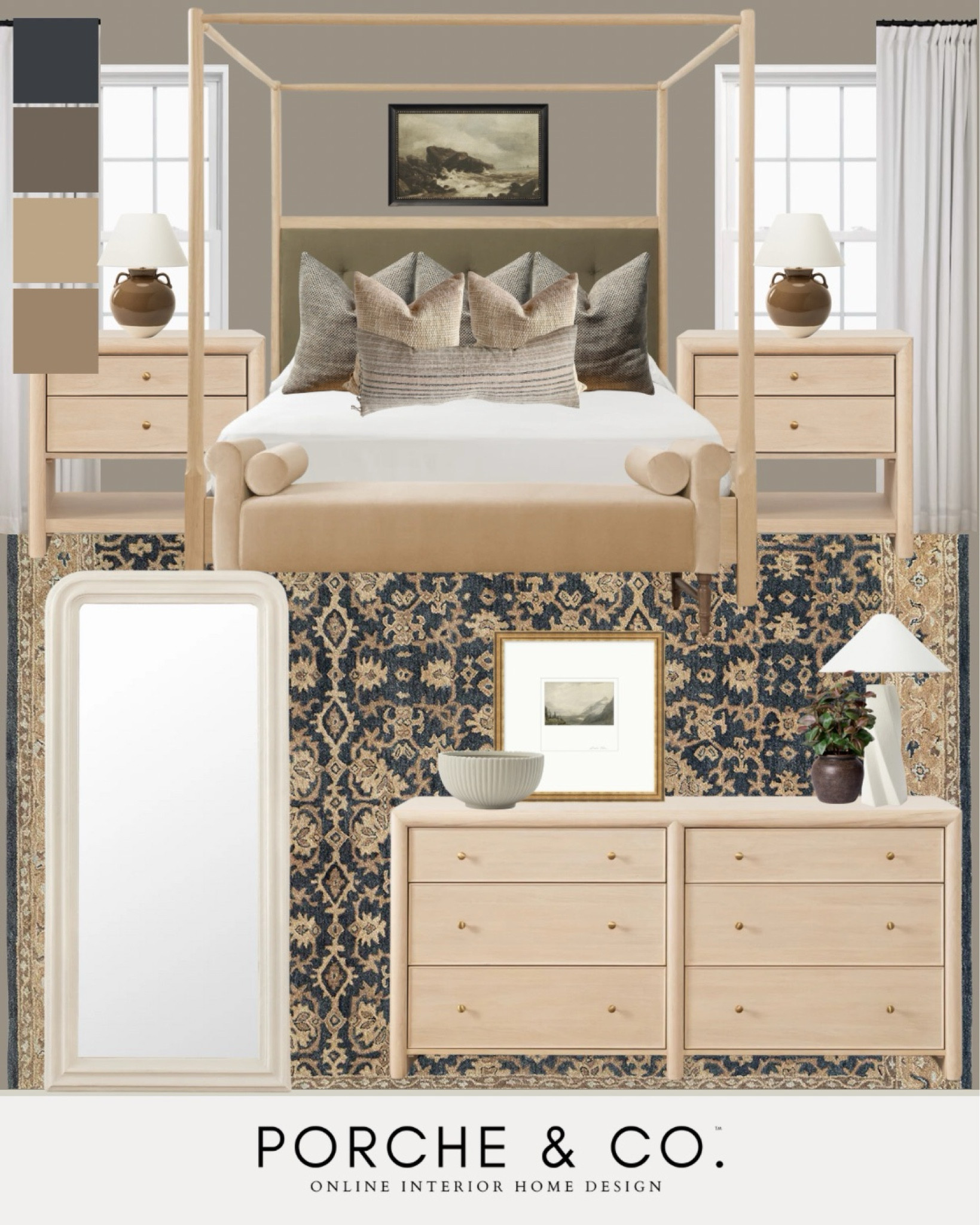 Curated collection, bedroom decor, bedroom styling, modern classic bedroom
#visionboard #moodboard #porcheandco 

#LTKStyleTip #LTKSeasonal #LTKHome