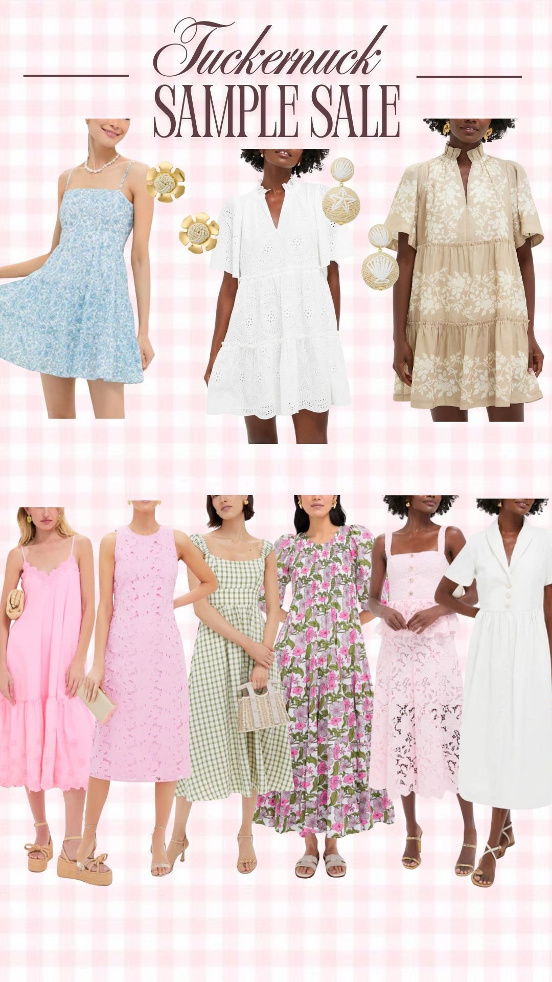 Tuckernuck sample sale favorites! Would be great for your next vacation or Easter dress! 

#LTKTravel #LTKootd #LTKSaleAlert