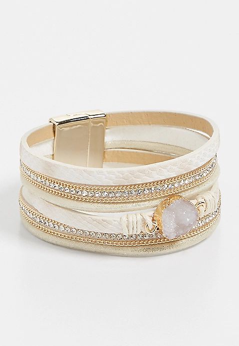 multi row magnetic bracelet | Maurices