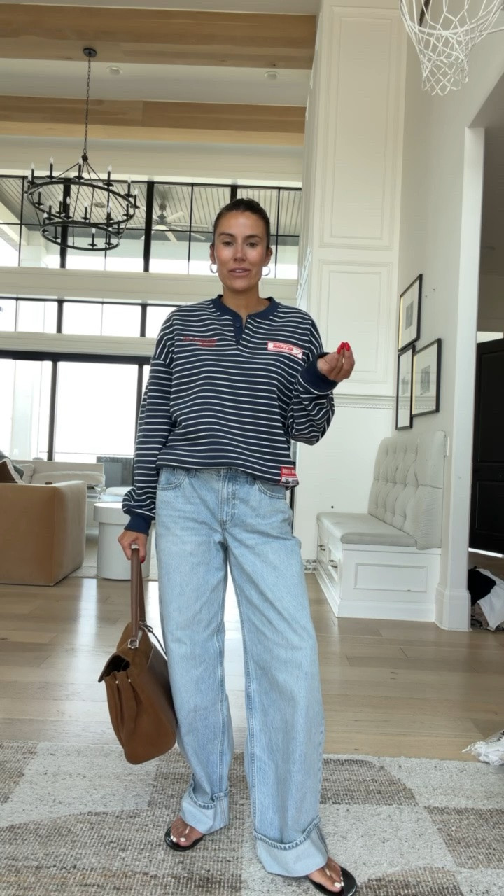 Comfy fall outfit on sale @abercrombie love these jeans for fall! 

Fall fashion, Abercrombie sale, Abercrombie jeans, wide leg jeans

#LTKgrwm #LTKSaleAlert #LTKootd