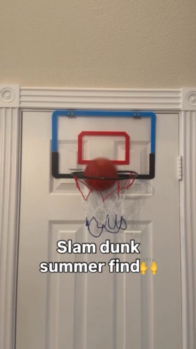 The best $5 I’ve ever spent at the dollar store 🏀✨

This over-the-door basketball hoop has officially become the easiest entertainment hack at our house.
✔️ Screen-free activity
✔️ Folds up when not in use
✔️ Comes with a mini basketball
✔️ Easy setup in minutes
✔️ Moves from door to door so nothing permanent

One of those random finds that ends up getting used way more than expected!

If you’re looking for affordable kids activities, small space play ideas, or easy indoor entertainment… add this to your list.

Follow @sparklinginstyle for more mom hacks, affordable finds, and everyday solutions.

#CommissionsEarned #DollarStoreFinds #ScreenFreeKids #MomHack #KidsActivities AffordableFinds IndoorPlay FamilyFun