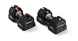 NordicTrack 55 lb Select-a-Weight Dumbbell Pair, Black | Amazon (US)