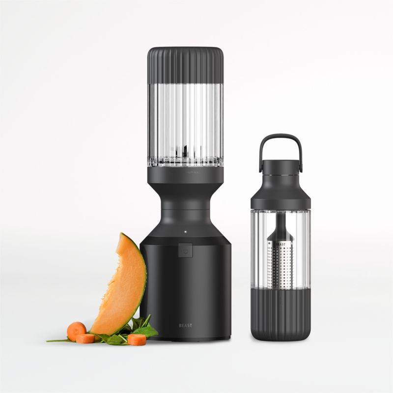 Beast Blender + Hydration System in Carbon Black | Crate & Barrel | Crate & Barrel