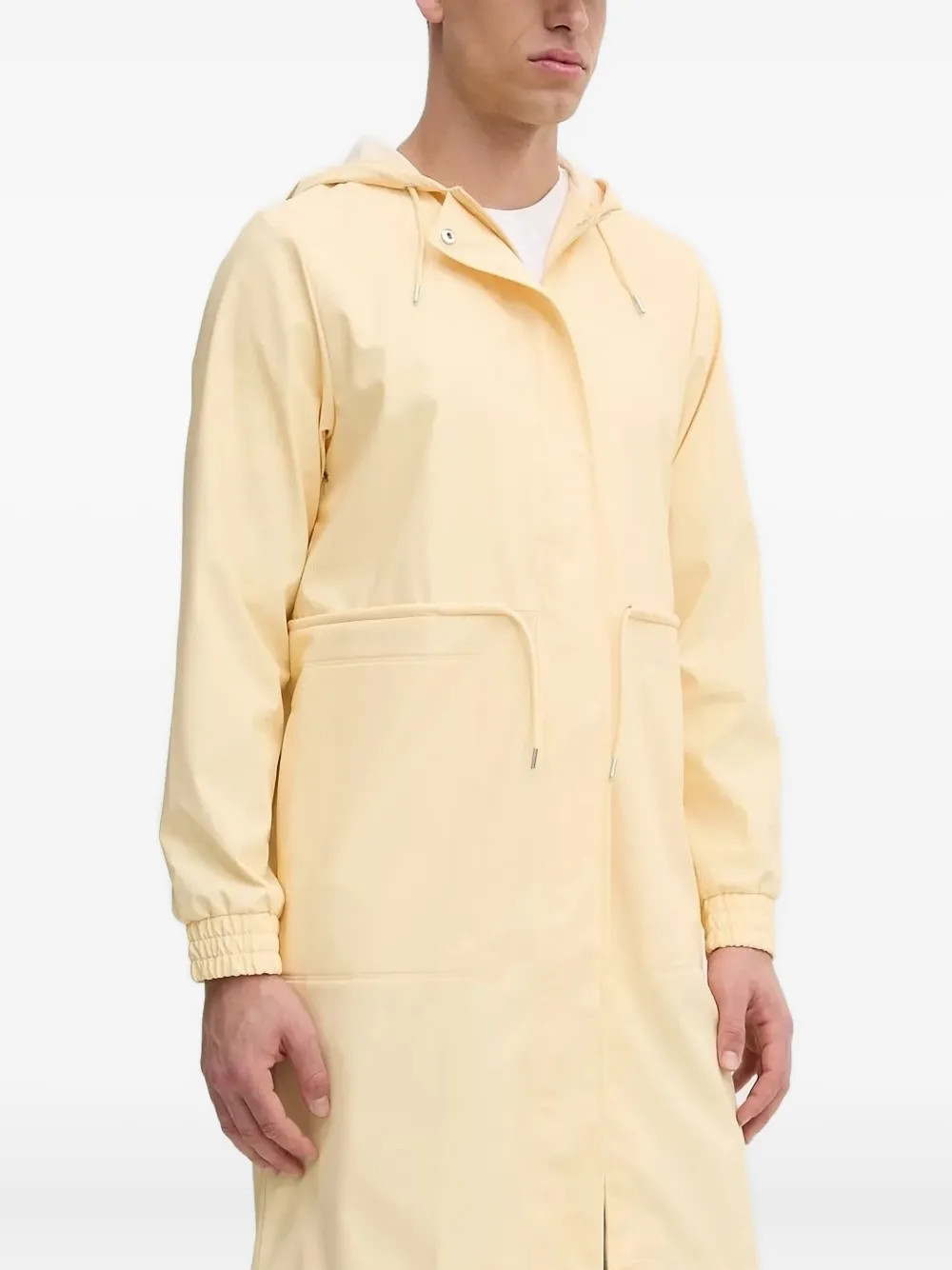 Rains String W waterproof coat - Yellow | Farfetch Global