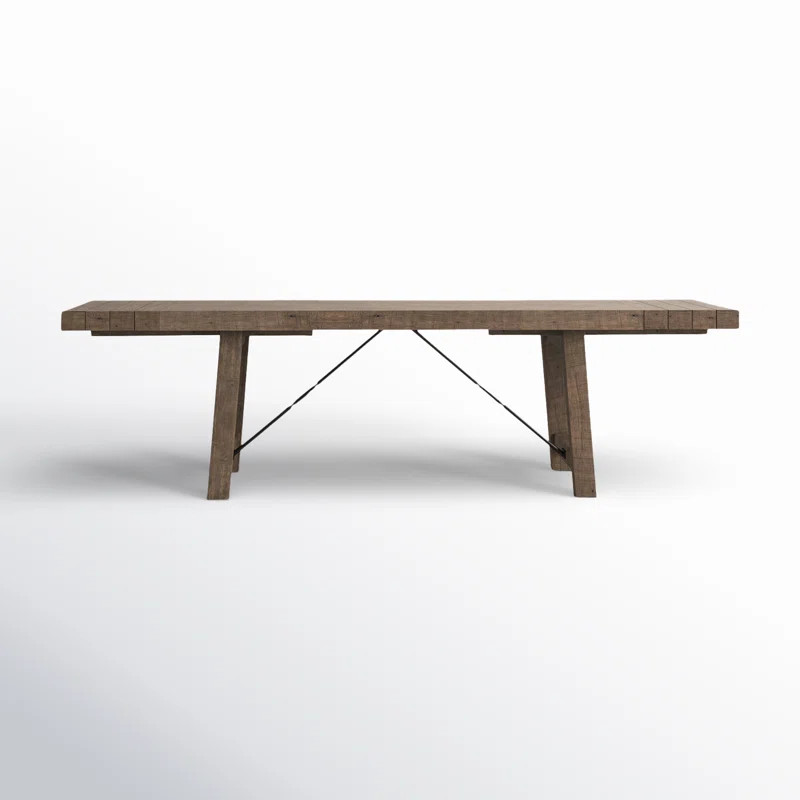Edelen Extendable Pine Solid Wood Top Dining Table | Wayfair North America