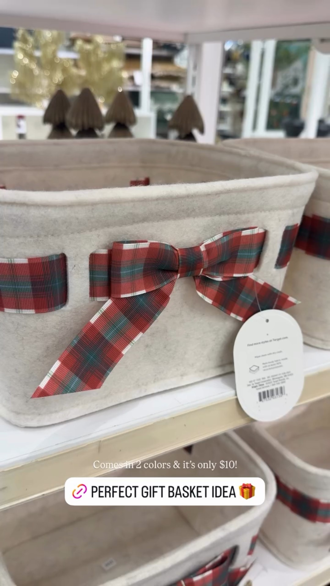 These felt basket are literally the perfect size for gifting! It comes in 2 colors & it’s only $10 each! 🎁

#LTKGiftGuide #LTKParties #LTKHoliday