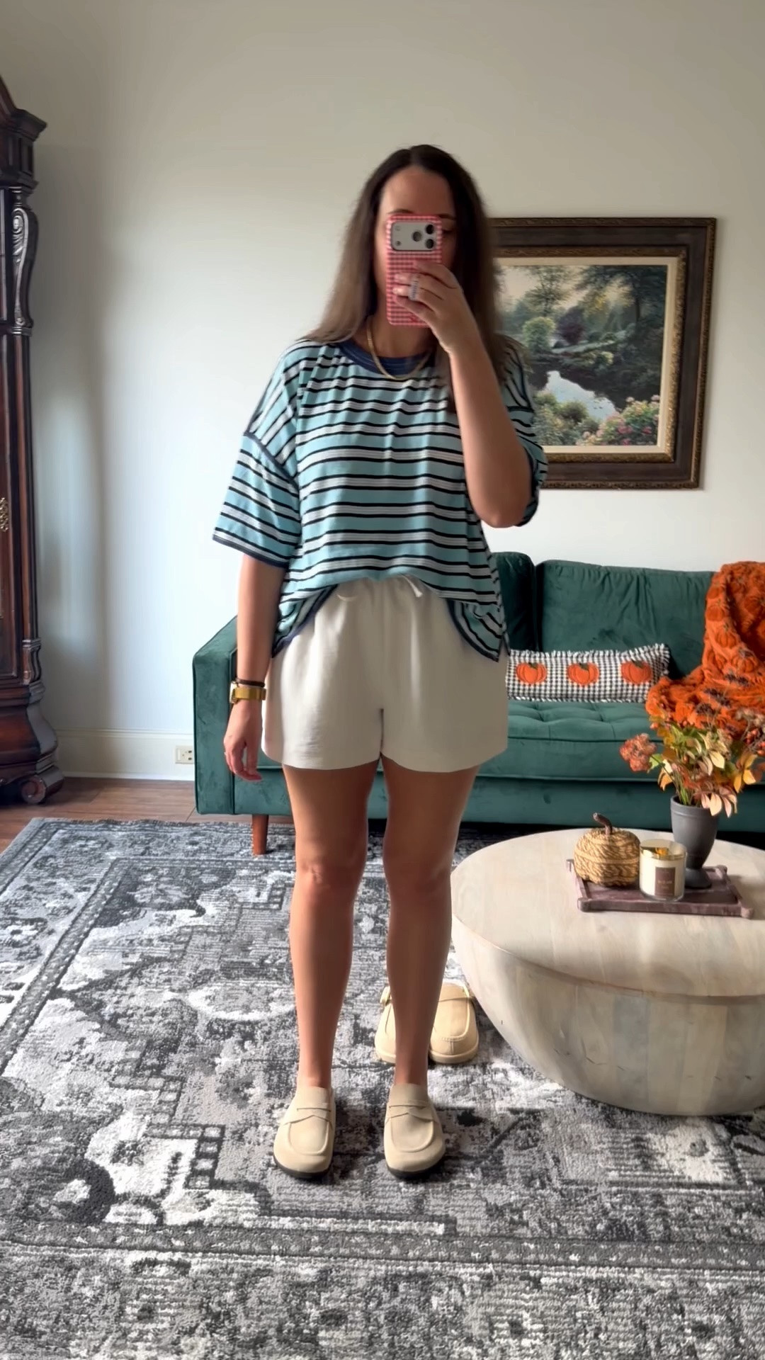 I love this end of summer outfit! It was perfect for a travel day! 

Lodge shorts, Aritzia, free people tee, Birkenstocks look alikes, target finds

#LTKootd #LTKSeasonal #LTKSaleAlert