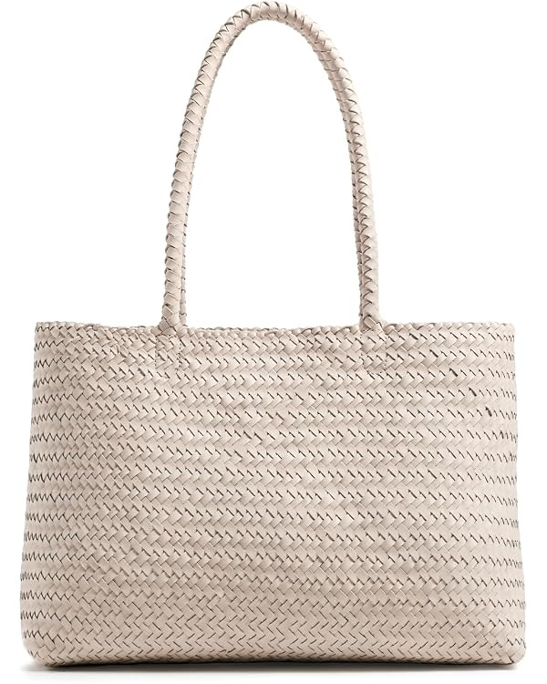 Madewell Women's The Handwoven Leather Tote | Amazon (US)