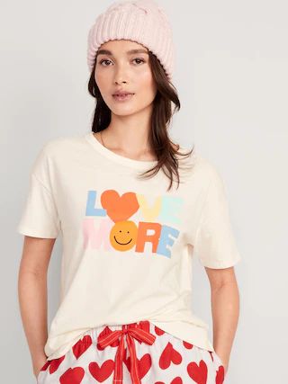 Matching Holiday Graphic Easy T-Shirt for Women | Old Navy (US)