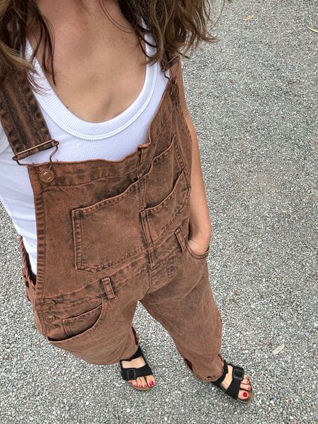 Fall overalls outfit perfect for pumping patching!

#LTKstyletip #LTKSeasonal