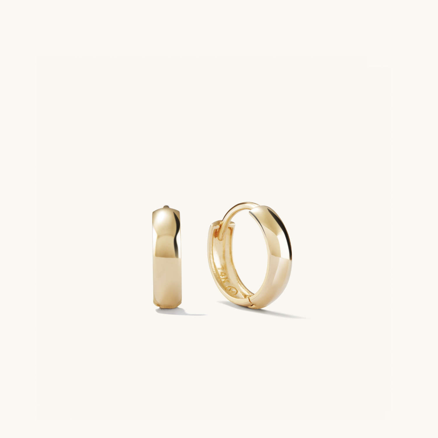Bold Hoop Earrings in 14k Gold | Mejuri (Global)