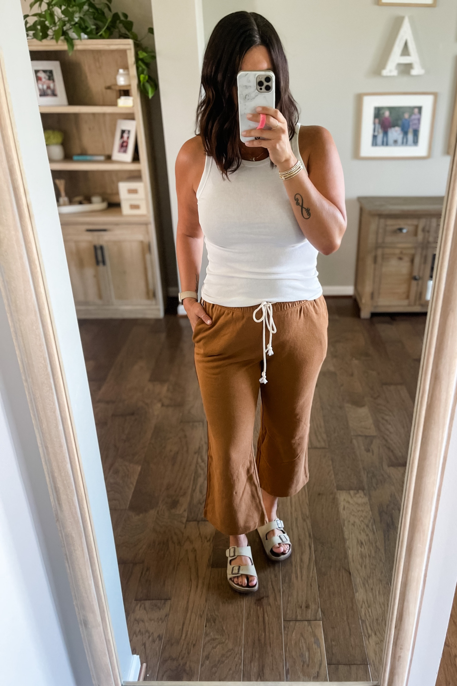Cropped flare sweats 
Fall style 
Fall fashion 


#LTKunder50 #LTKSeasonal #LTKstyletip