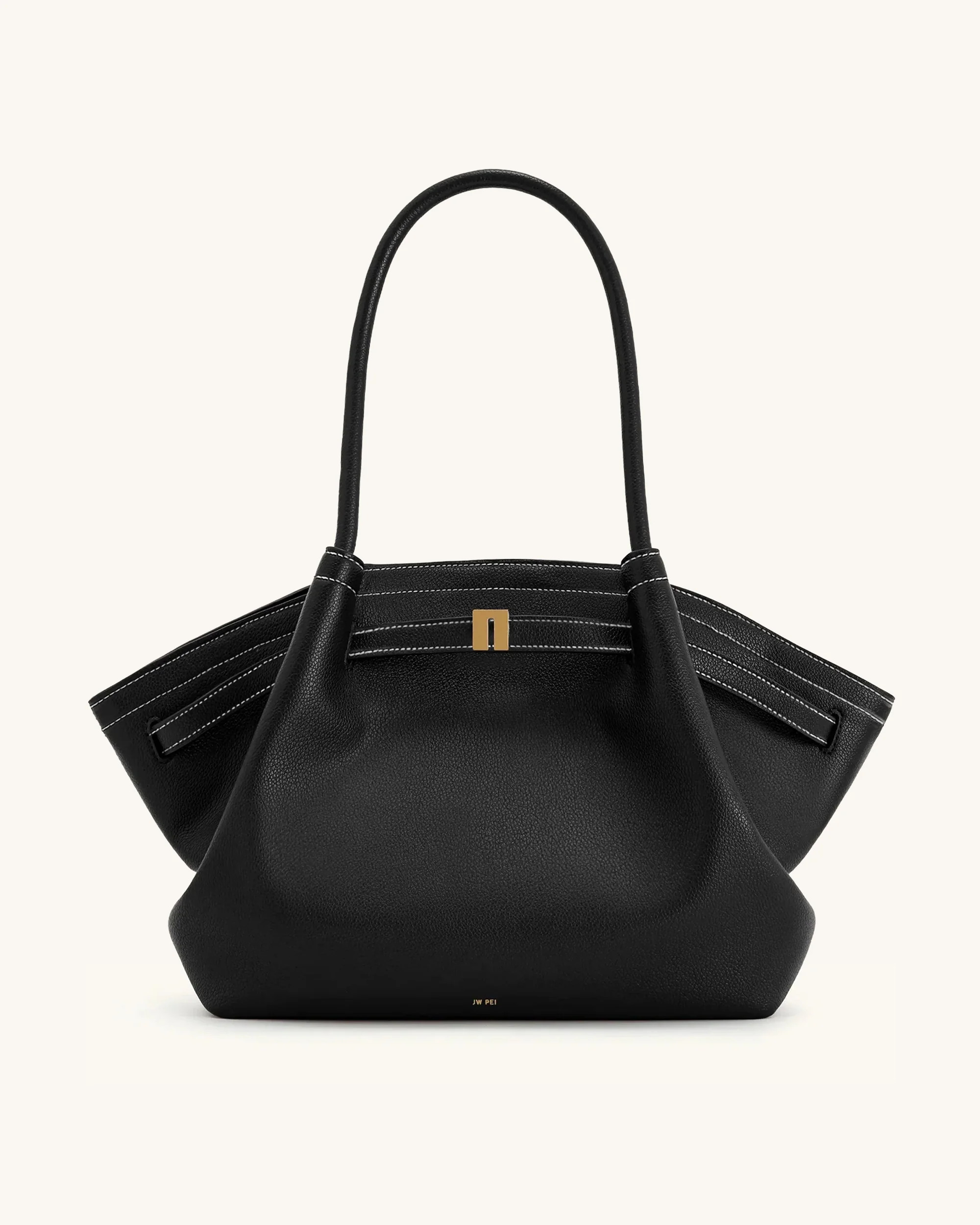 Hana Large Tote Bag - Black | JW PEI US