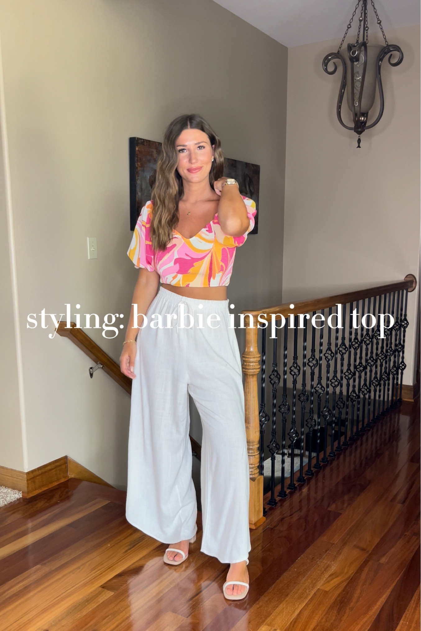 Styling: barbie inspired top 🩷

- 
#barbiemovie #barbie #barbieoutfit summer outfit ideas / summer top / affordable fashion / outfit inspiration / barbie outfit / barbie pink / fashion ideas

#LTKstyletip #LTKFind #LTKunder50