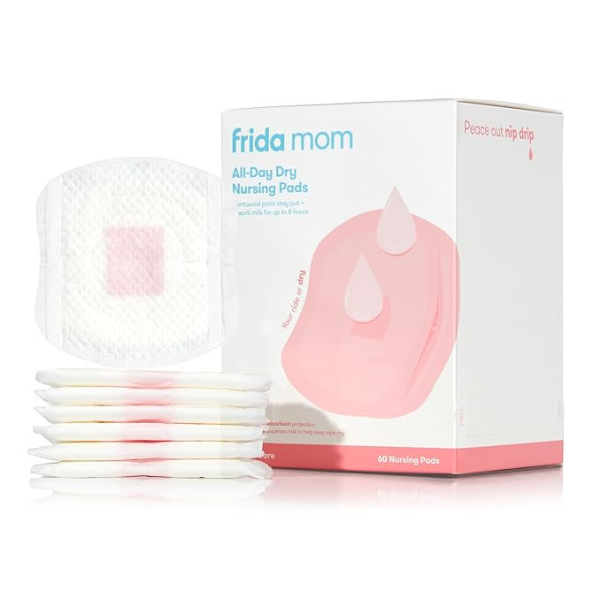 Frida Mom Nursing Pads, Disposable Nursing Pads with Ultra Absorbency, and Soft Texture, Breastfe... | Amazon (US)