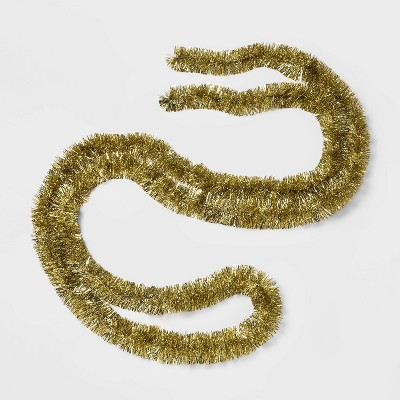 15ft Soft & Silky Christmas Garland Champagne - Wondershop™ | Target
