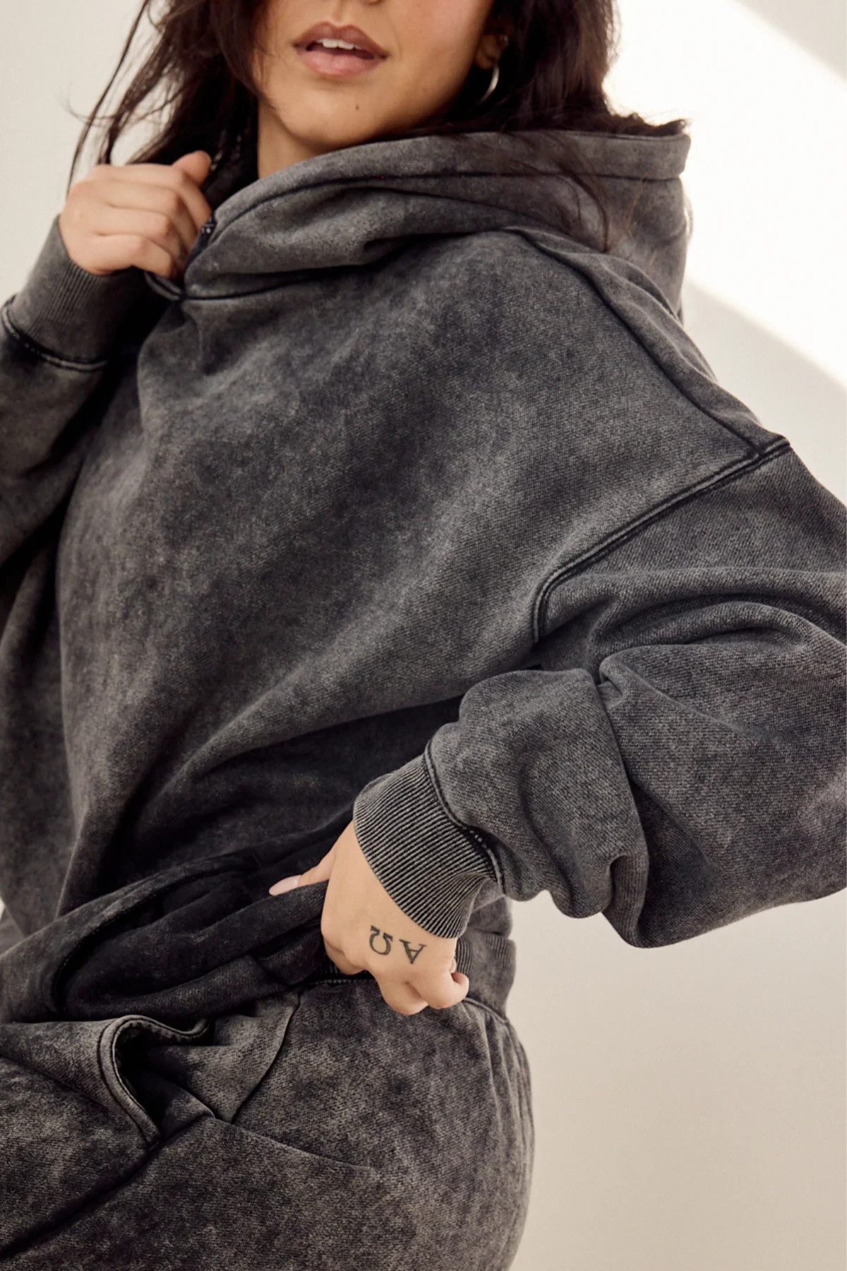 Marble Dye Hoodie | PTULA