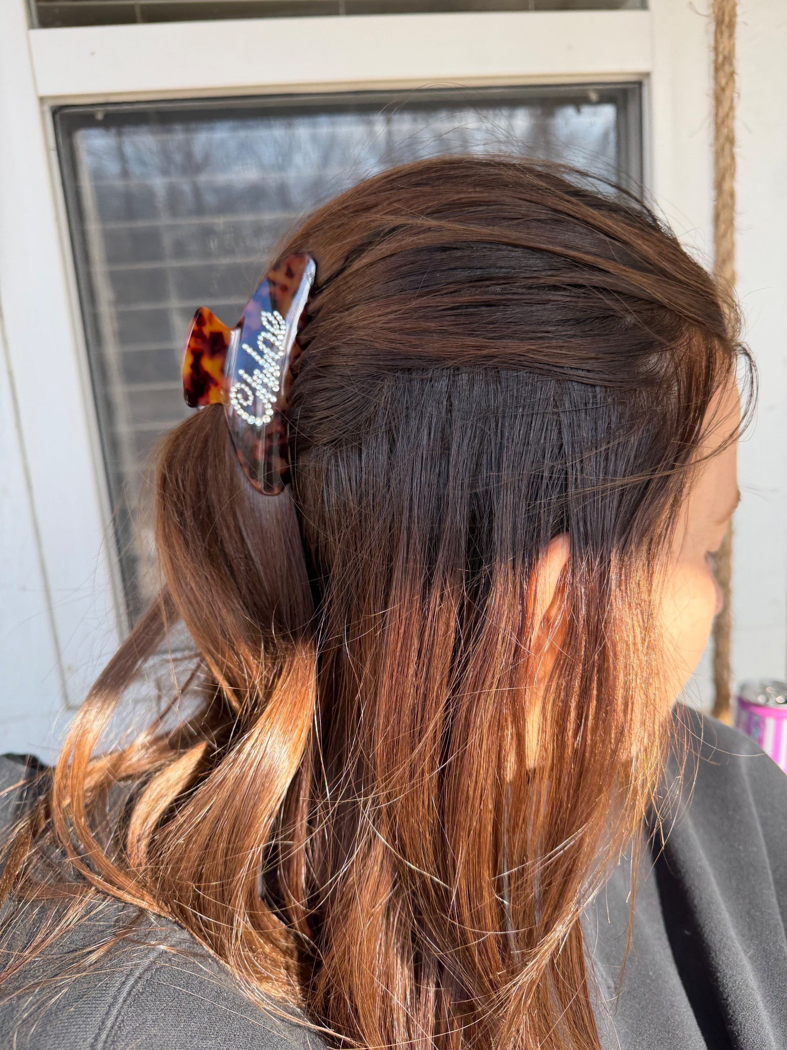 Cute custom claw clip!