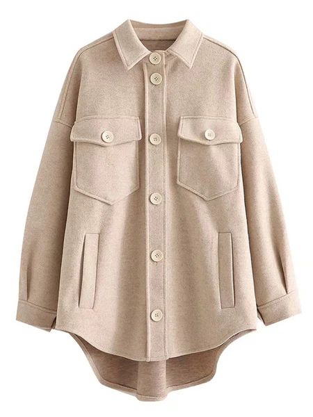 'Brandi' Thick Buttoned Shacket | Goodnight Macaroon