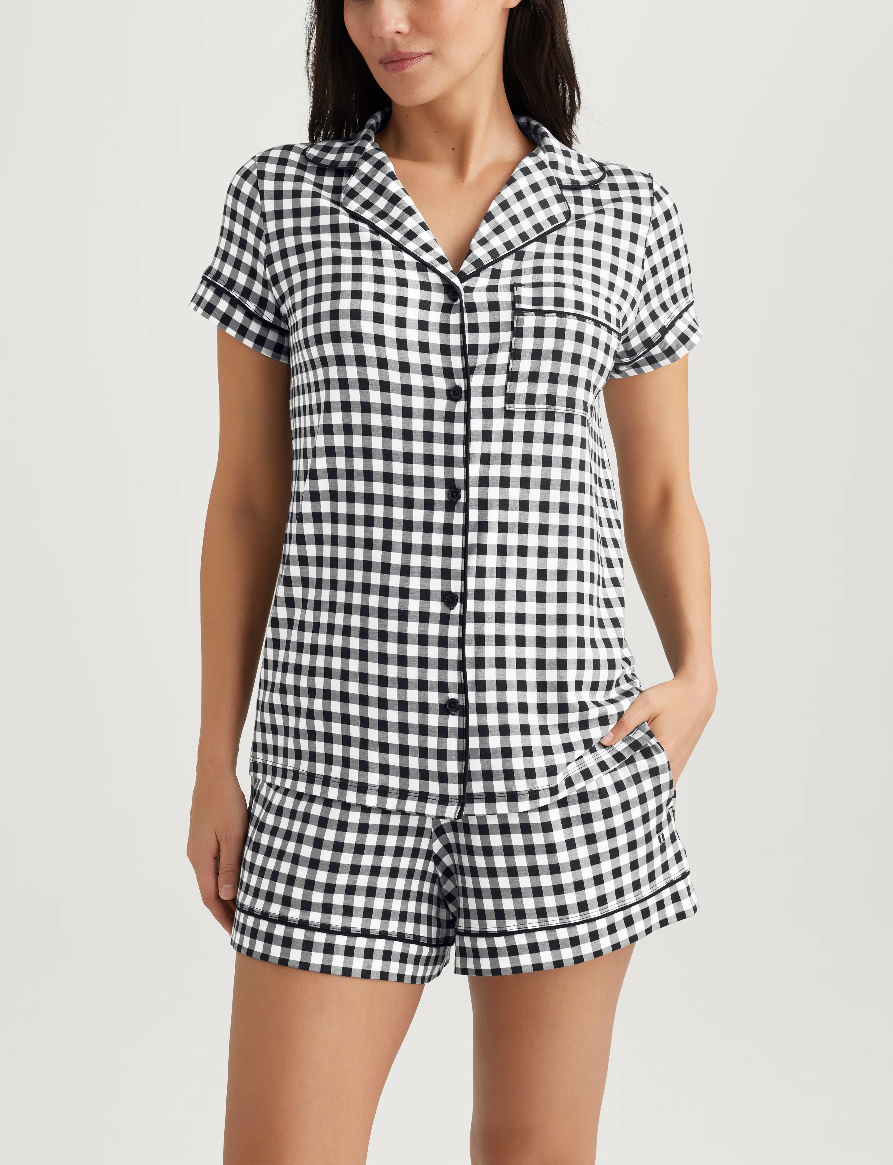 Women's Downtime Pajama Top & Short Set | Tommy John