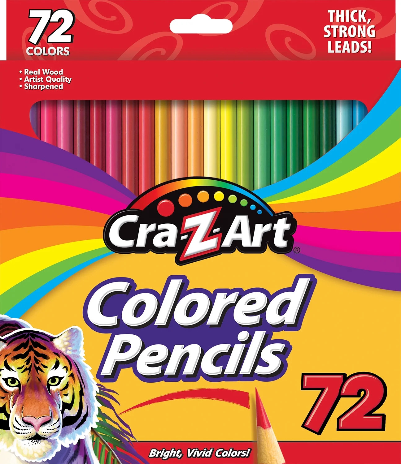 Cra-Z-Art Classic Colored Pencils, 72 Count, Multicolor, Beginner Child to Adult, Back to School | Walmart (US)
