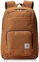 Carhartt Legacy Classic Work Backpack with Padded Laptop Sleeve, Carhartt Brown | Amazon (US)