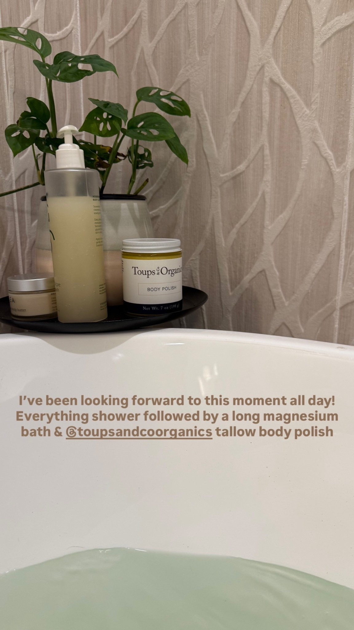 I’ve been looking forward to this moment all day! Everything shower followed by a long magnesium bath & @toupsandcoorganics tallow body polish

#LTKBeauty #LTKFindsUnder100 #LTKFamily