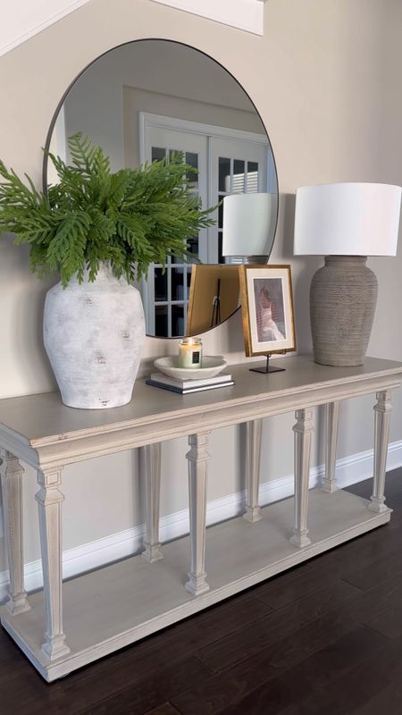 My console table is on major sale!! Run!! This is by far the cheapest price I’ve seen it for! Wow!! I also linked all the accessories shown. 

#LTKsalealert #LTKhome #LTKstyletip