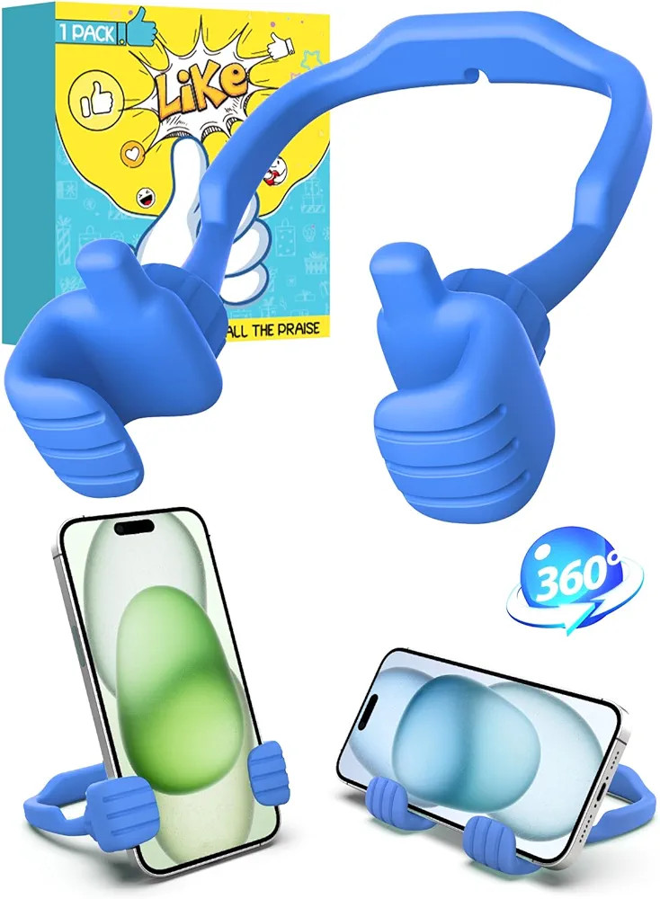Easter Basket Stuffers for Teens Boys Kids Men Adults Cell Phone Stand: Flexible Thumbs Up Lazy C... | Amazon (US)