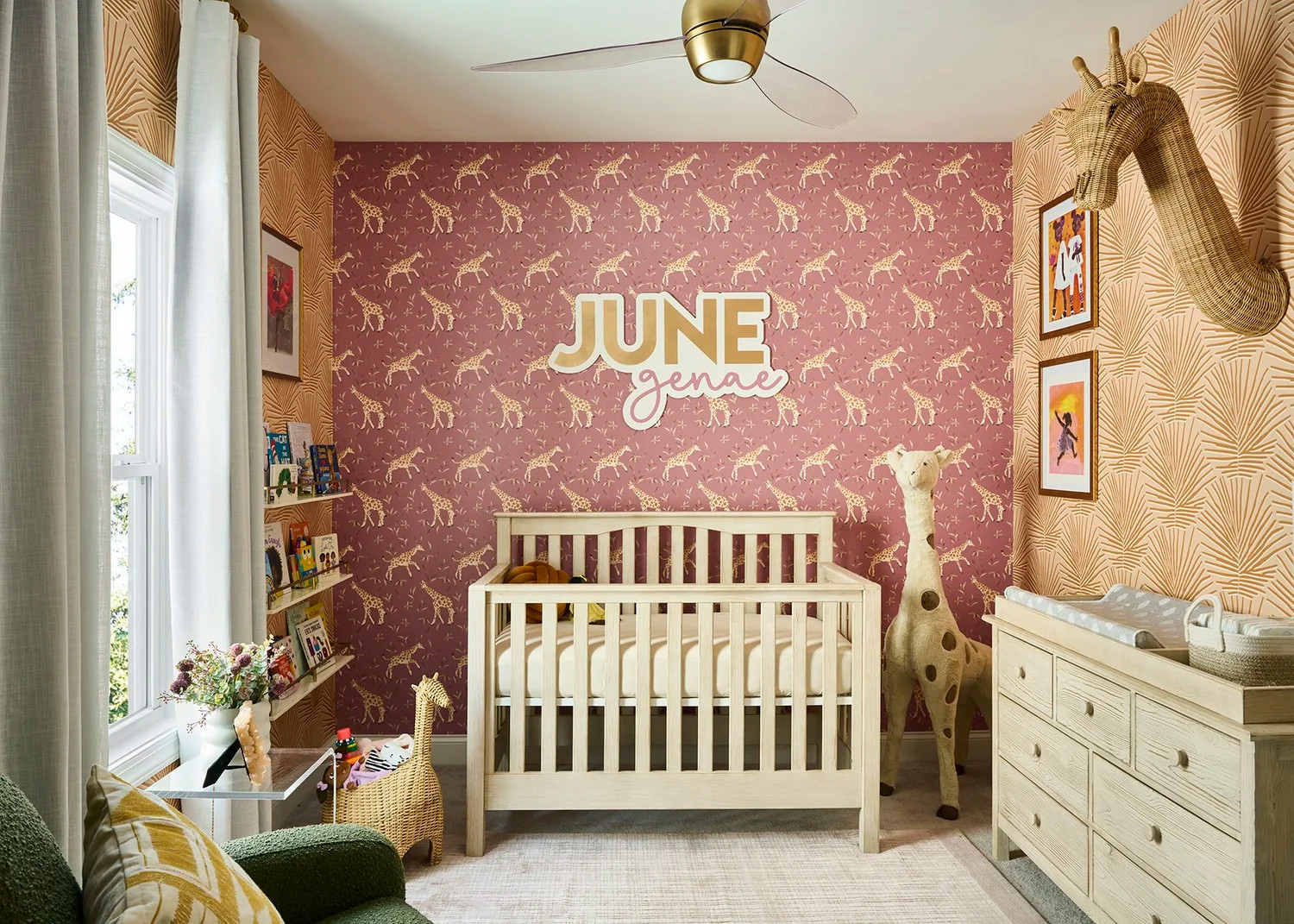 #FeaturedFriday 💕 One of my favorite nursery designs proves that playful can still feel timeless. Layering two bold wallpapers with warm wood tones, meaningful artwork, and cozy textures created a space full of personality, culture, and room to grow. Shop my favorite nursery finds to recreate the look!

#FeaturedFriday #NurseryDesign #SoulfulMaximalism #Wallpaper #ColorfulHome 

 #LTKHome