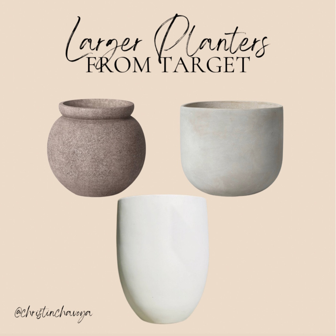 Love these larger planters from Target! 

Plants. Potted plants. Pots. House planters. Indoor planters. Outdoor planters.

#LTKSeasonal #LTKstyletip #LTKhome