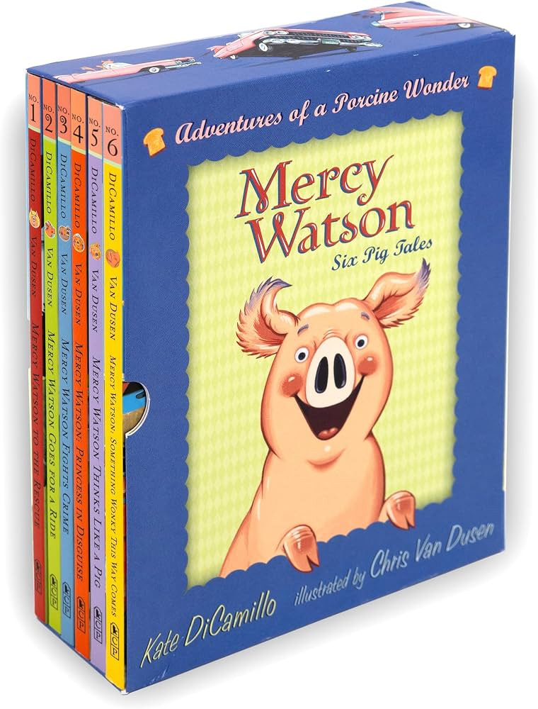Amazon.com: Mercy Watson Boxed Set: Adventures of a Porcine Wonder: Books 1-6: 2015763657093: DiC... | Amazon (US)