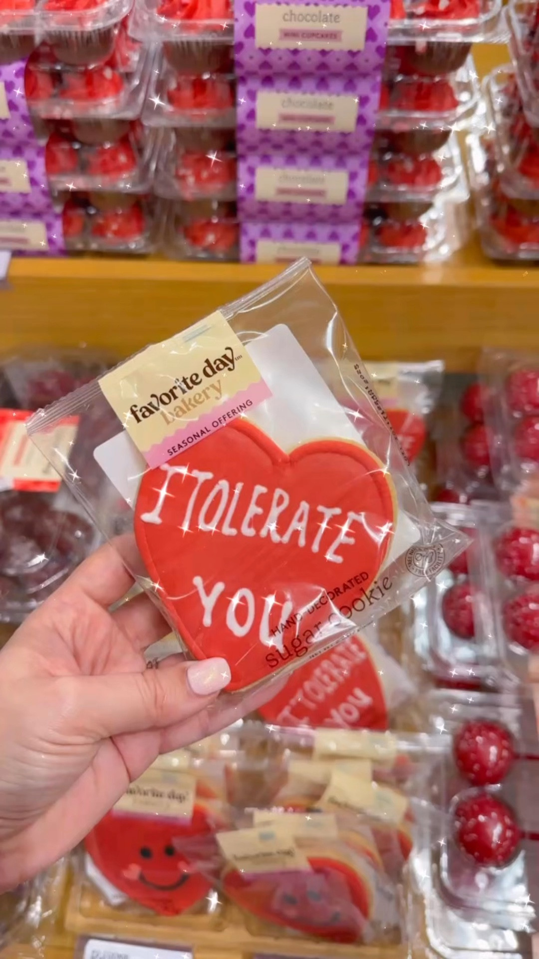 The funny “I Tolerate You” cookie from Target Bakery is back!!!

#LTKParties #LTKSeasonal #LTKGiftGuide