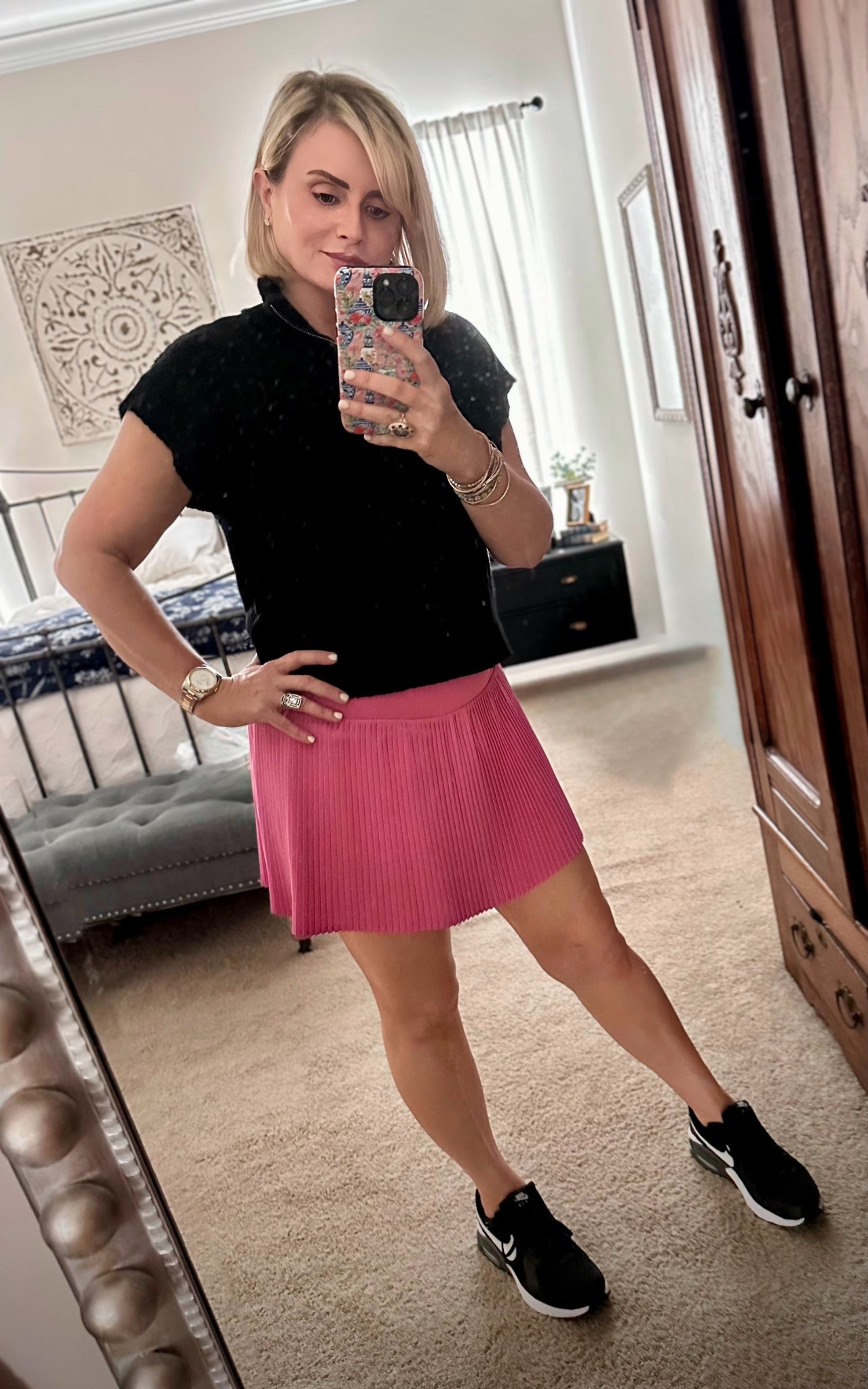 Loving a skort with an athleisure look 🩷

pink pleated skort, pleated tennis skort, athletic skort outfit, sporty chic outfit, athleisure outfit, casual sporty outfit, golf skort outfit, tennis outfit women, activewear skort outfit, sporty everyday outfit, pink athletic skirt, pleated athletic skirt, casual weekend outfit, sporty casual style, preppy sporty outfit, black top pink skort outfit, casual summer outfit, everyday athleisure look, comfortable casual outfit, sporty feminine outfit, classic athleisure style, over 40 athleisure outfit, chic athletic outfit, cute workout outfit, casual errand outfit, sporty weekend look, athletic skort style, feminine sporty style, casual lifestyle outfit, athleisure fashion look

#LTKOver40 #LTKmomlife #LTKootd