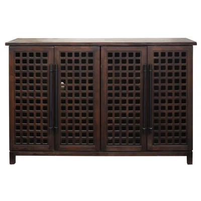 Kyler - Four-Door Sideboard - Warm Brown | Wayfair North America
